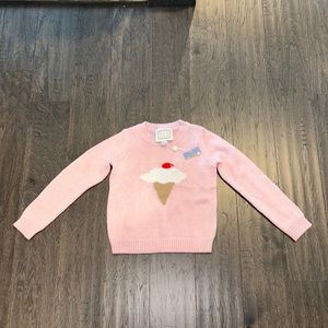 Adorable Sail to Sable pink ice cream sweater. Size 6; NWT and never worn!